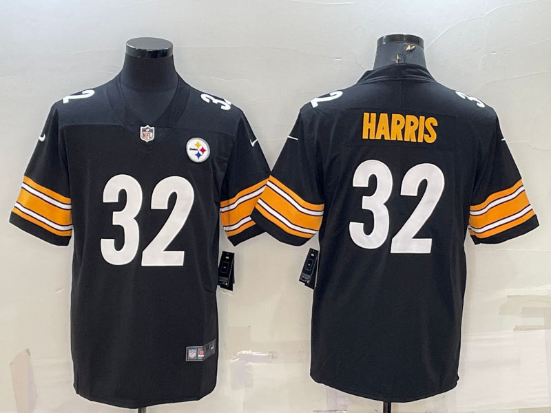 Men’s Pittsburgh Steelers Franco Harris #32 Black Jersey