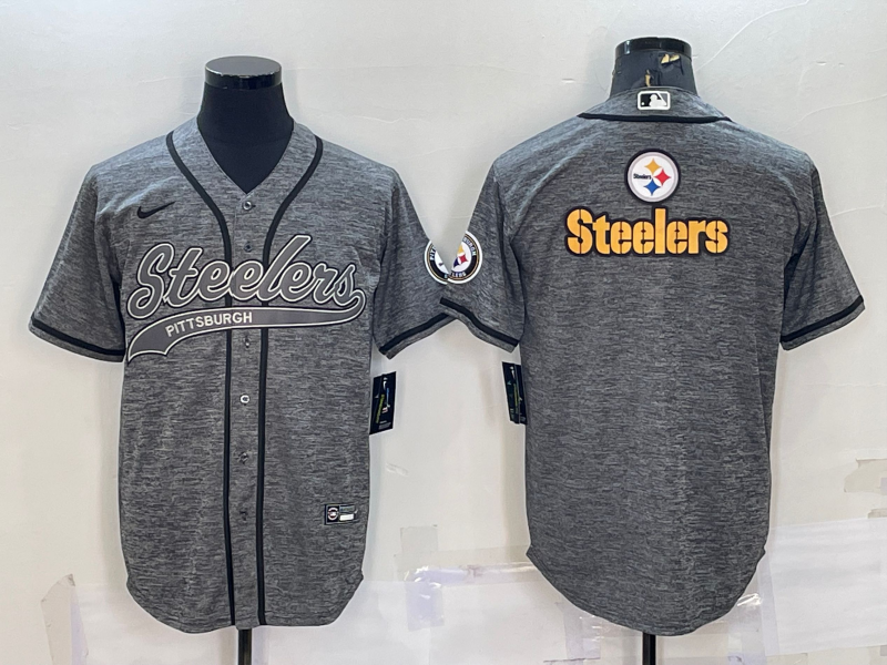 Men’s Pittsburgh Steelers Gray Jersey