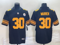 Men’s Pittsburgh Steelers Jaylen Warren #30 Black Vapor F.U.S.E. Limited Jersey