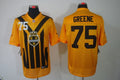 Men’s Pittsburgh Steelers Joe Greene #75 Gold Jersey