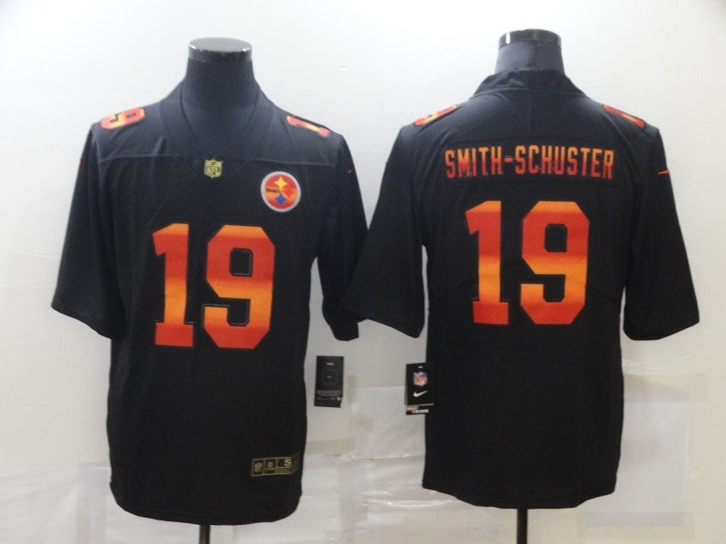 Men’s Pittsburgh Steelers JuJu Smith-Schuster #19 Black Alternate Jersey
