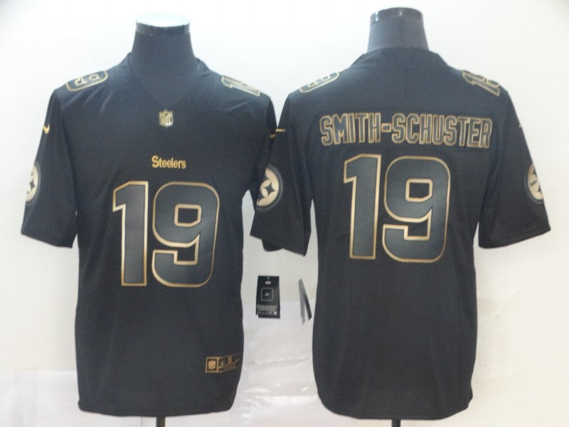 Men’s Pittsburgh Steelers JuJu Smith-Schuster #19 Black Jersey