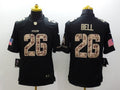 Men’s Pittsburgh Steelers LeVeon Bell #26 Black Jersey