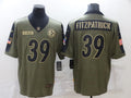 Men’s Pittsburgh Steelers Minkah Fitzpatrick #39 Brown Jersey
