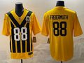 Men’s Pittsburgh Steelers Pat Freiermuth #88 Gold Alternate 1933 Throwback Jersey