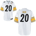 Mens Pittsburgh Steelers Retired Player #20 Rocky Bleie Nike White Vapor Limited Jersey