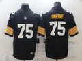Men’s Pittsburgh Steelers Retired Player #75 Joe Green Nike Black Alternate  Football Jersey