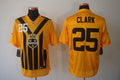 Men’s Pittsburgh Steelers Ryan Clark #25 Gold Jersey