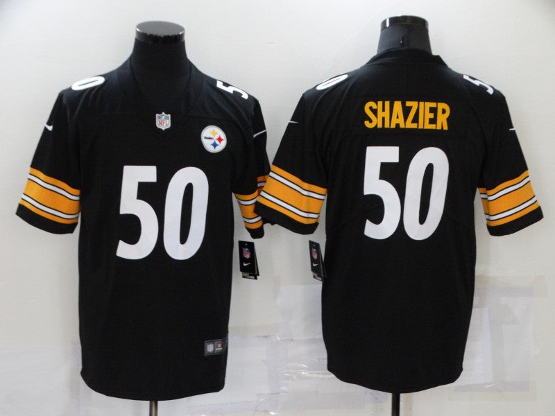 Men’s Pittsburgh Steelers Ryan Shazier #50 Black Jersey