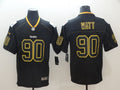 Men’s Pittsburgh Steelers T.J. Watt #90 Black Alternate Jersey