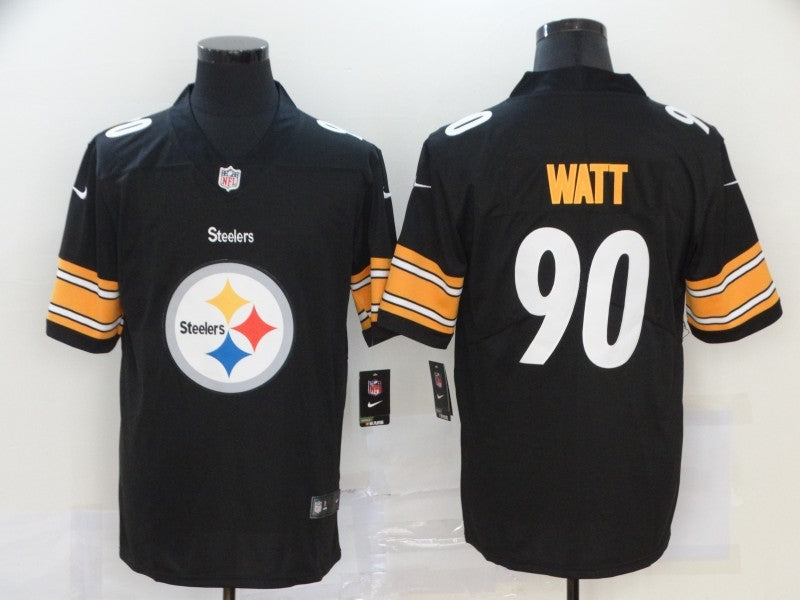 Men’s Pittsburgh Steelers T.J. Watt Black Alternate Jersey