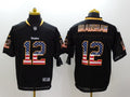 Men’s Pittsburgh Steelers Terry Bradshaw #12 Black Jersey