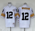 Men’s Pittsburgh Steelers Terry Bradshaw Mitchell & Ness White Legacy Jersey