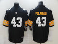 Men’s Pittsburgh Steelers Troy Polamalu #43 Black Jersey