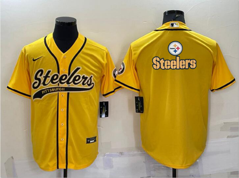 Men’s Pittsburgh Steelers Yellow Jersey