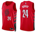 Mens Portland Trail Blazers #24 Kris Murray Red Statement Edition Player Jersey