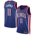 Mens Sacramento Kings #11 Domantas Sabonis 2024-25 Blue City Edition Jersey