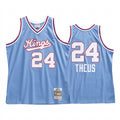 Mens Sacramento Kings Retired Player #24 Reggie Theus Mitchell & Ness Light Blue 2005-06 Hardwood Classics Swingman Jersey