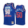 Men’s San Antonio Spurs #50 David Robinson Mitchell & Ness Blue 1992 All-Star Western Conference Jersey