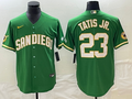 Men’s San Diego Padres Fernando Tatis Jr. #23 Green Jersey