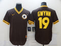Men’s San Diego Padres Tony Gwynn #19 Brown Jersey
