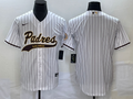 Men’s San Diego Padres White Blank Jersey Joint Edition