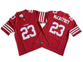Men’s San Francisco 49ers #23 Christian McCaffrey Nike Scarlet F.U.S.E. Vapor Limited Jersey