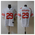 Mens San Francisco 49ers #29 Talanoa Hufanga Nike White F.U.S.E. Vapor Limited Player Jersey