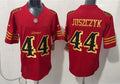 Mens San Francisco 49ers #44 Kyle Juszczyk Rivalry Collection F.U.S.E. Limited Jersey Red