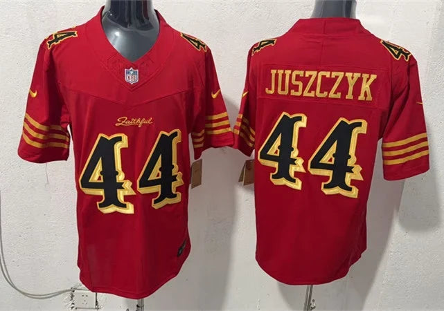 Mens San Francisco 49ers #44 Kyle Juszczyk Rivalry Collection F.U.S.E. Limited Jersey Red