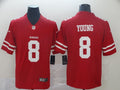 Men’s San Francisco 49ers #8 Steve Young Nike Scarlet Vapor Limited Player Jersey
