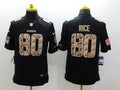 Men’s San Francisco 49ers #80 Jerry Rice Black Jersey