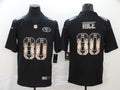 Men’s San Francisco 49ers #80 Jerry Rice Black Team Jersey