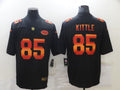 Men’s San Francisco 49ers #85 George Kittle Black Jersey