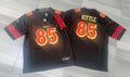 Mens San Francisco 49ers #85 George Kittle Black Rivalry Collection F.U.S.E. Limited Jersey