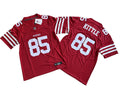 Men’s San Francisco 49ers #85 George Kittle Nike Scarlet 2023 F.U.S.E. Vapor Limited Jersey