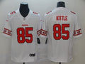Men’s San Francisco 49ers #85 George Kittle White Jersey