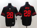 Men’s San Francisco 49ers Carlos Hyde #28 Black Jersey