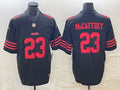 Men’s San Francisco 49ers Christian McCaffrey #23 Black Jersey