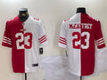 Men’s San Francisco 49ers Christian McCaffrey #23 Scarlet/White Jersey