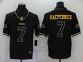 Men’s San Francisco 49ers Colin Kaepernick #7 Black Authentic Jersey