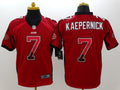 Men’s San Francisco 49ers Colin Kaepernick #7 Red Jersey