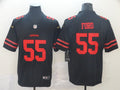 Men’s San Francisco 49ers Dee Ford #55 Black Jersey