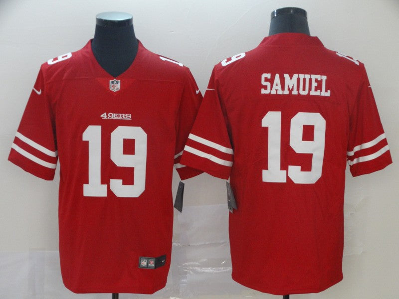 Men’s San Francisco 49ers Deebo Samuel #19 Red Jersey