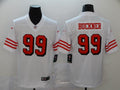 Men’s San Francisco 49ers DeForest Buckner #99 White Jersey