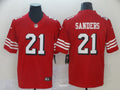 Men’s San Francisco 49ers Deion Sanders #21 Red Jersey