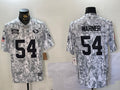 Men’s San Francisco 49ers Fred Warner #54 Arctic Camo 2024 Salute to Service Limited Jersey