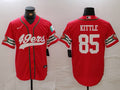 Men’s San Francisco 49ers George Kittle #85 Scarlet Jersey