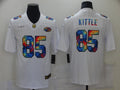 Men’s San Francisco 49ers George Kittle #85 White Authentic Jersey