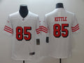 Men’s San Francisco 49ers George Kittle #85 White Jersey